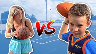 8 year old EXPOSES 21 year old in TRICK SHOT HORSE!