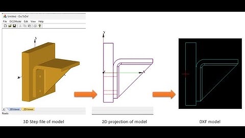 Open Cascade to DXF Translator