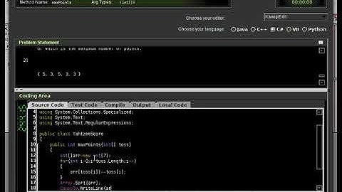Topcoder - SRM 146 Div 2 250