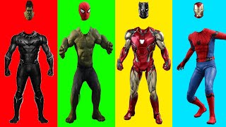 Avengers Wrong Head Finger Family Fun For Kids
