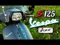 VESPA S125 i-get | Reviewed by GARAGE KING PH (plus Trucker Riding Jacket by NEO RETRO MOTO)