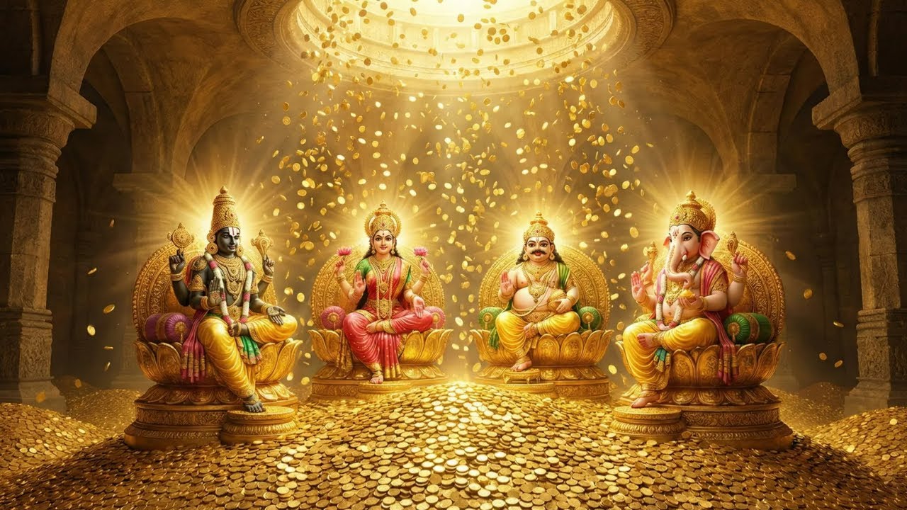 Unlock Ancient Wealth Portal | Venkateswara x Lakshmi x Kubera x Ganesha #moneymagnet  #abundance