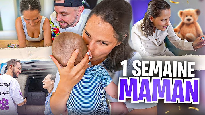 1 semaine dans ma vie de nouvelle maman 👶🏻