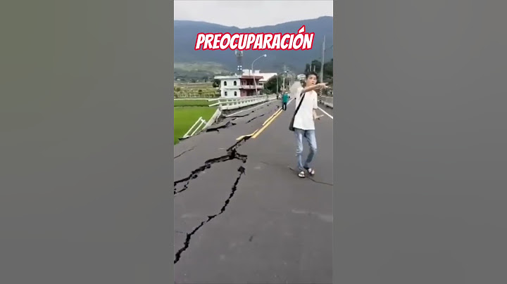 😯 Un TERREMOTO de magnitud 6,8 hizó temblar TAIWÁN