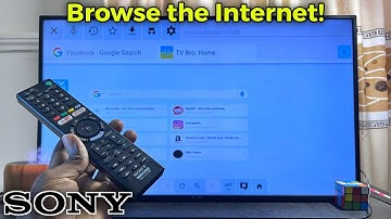 Sony Bravia TV: How to Browse the Internet
