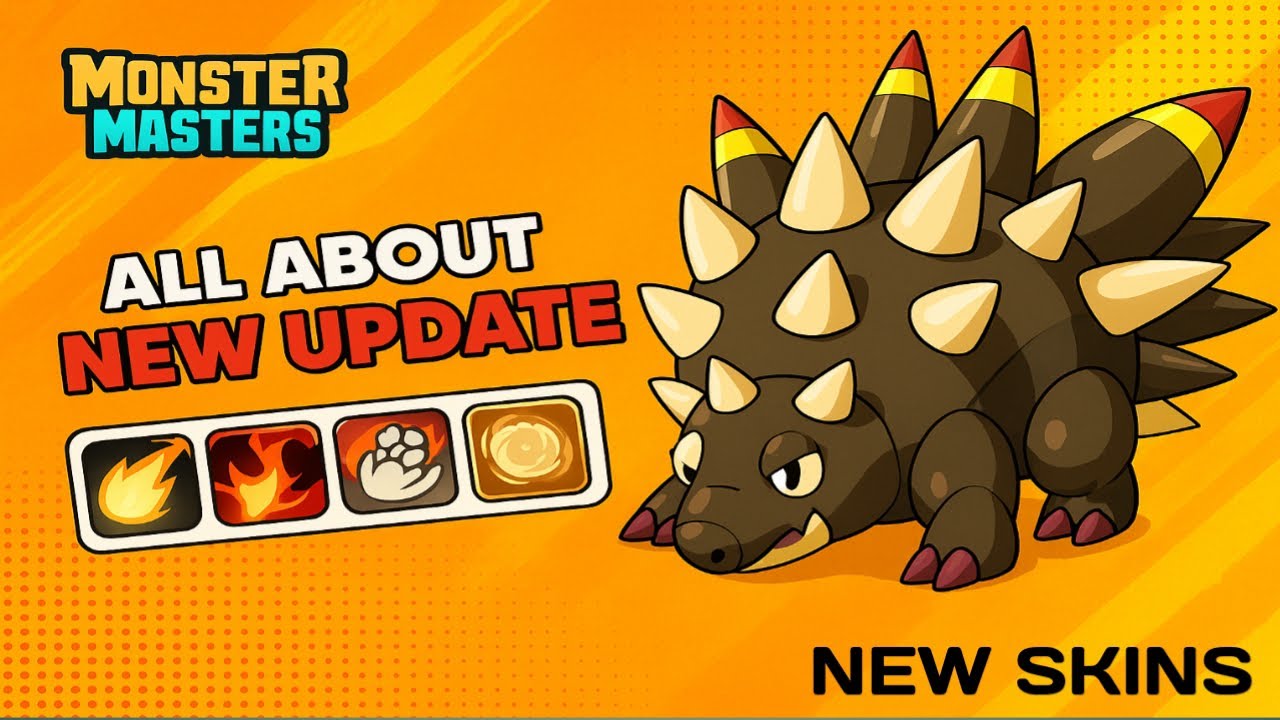 MONSTER MASTER NEW UPDATE WITH NEW SKINS ALL ABOUT NEW UPDATE