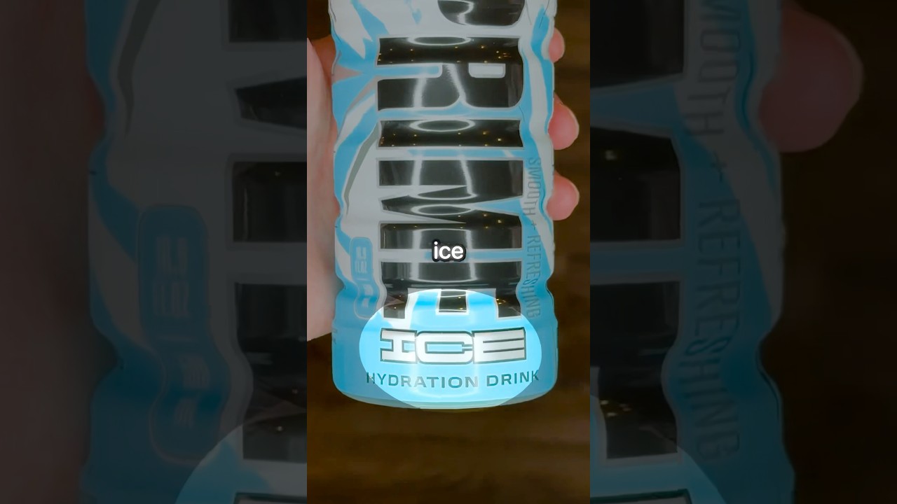 Trying The NEW Prime Ice 🥶