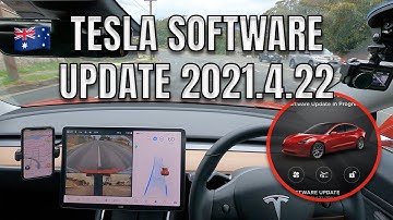 TESLA SOFTWARE UPDATE 2021.4.22 Model 3 Bug Fixes and Improvements