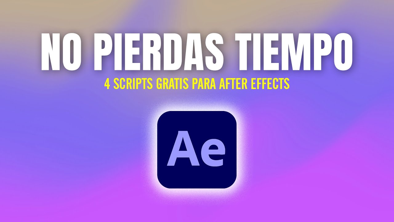 4 Scripts Gratuitos para After Effects 🤯 - YouTube
