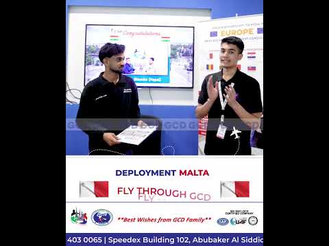 Successful deployment to Malta!