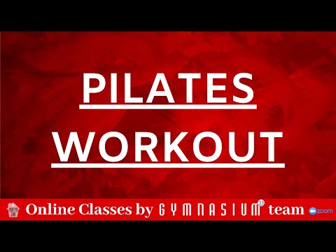 PILATES WORKOUT ΧV at home | Zoom Classes | Gymx training team | GYMNASIUM TUBE