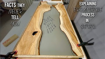 DIY Epoxy Table (STEP BY STEP GUIDE)
