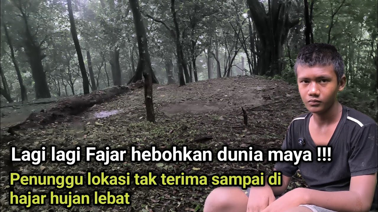 Mengerikan !!! Lagi lagi Fajar buat orang tegang dengan lokasi paling angker di gunung Welirang