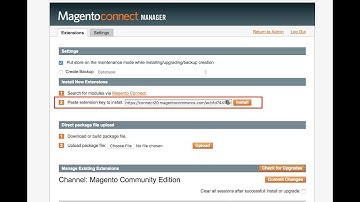 How to install Magento Extension