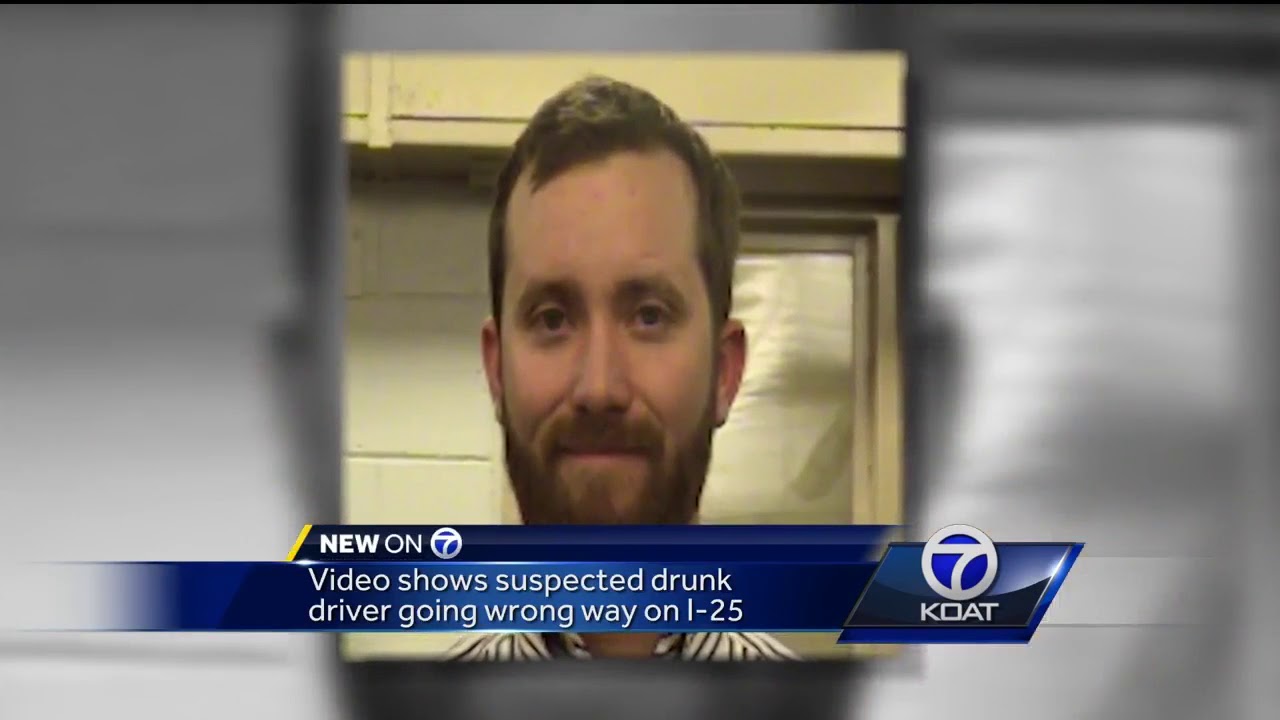 Watch: Suspected Drunk Driver Going Wrong Way Down I-25 - YouTube