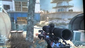 MW2 Gameplay PS3 Me quick scoping