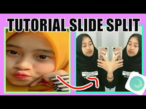 TUTORIAL SLIDE SPLIT ALIGHT MOTION || Lanjutan on my way - YouTube