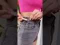 Waist Brooch Hack 🔥 Snatched Waist in Seconds #shorts