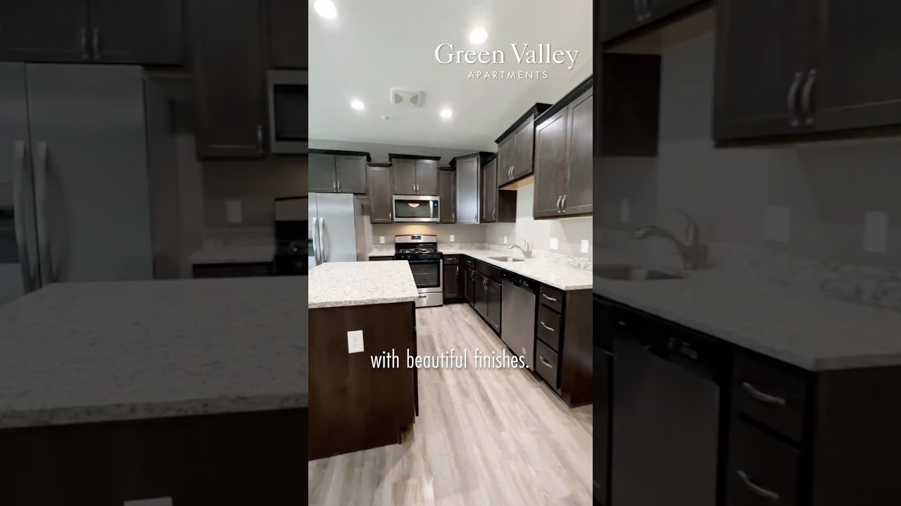 Green Valley Apartments / The Sapphire / 2 Bedroom / 2 Bath / 1251 Sq. Ft.