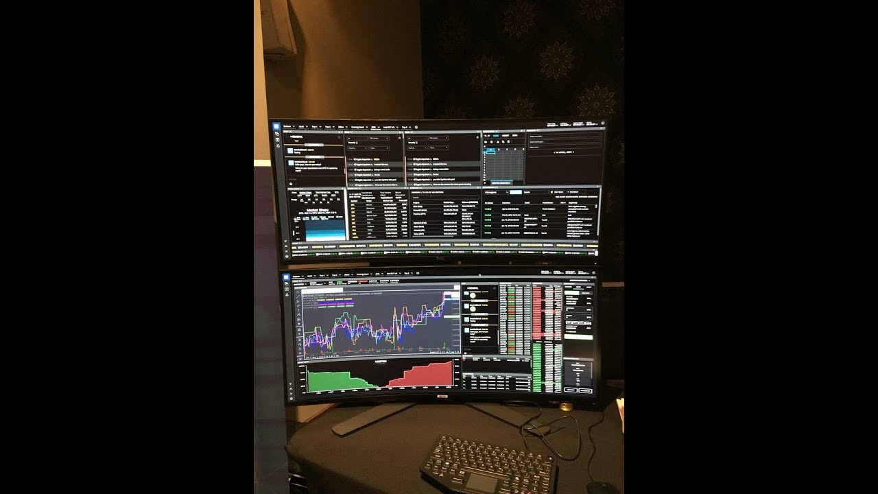 cryptocurrency trade room