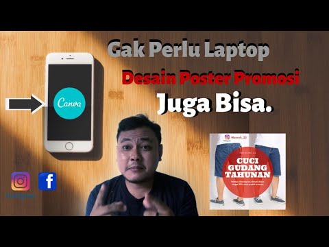 Tutorial Mudah Simple Desain  Poster  Pamflet di  HP  YouTube