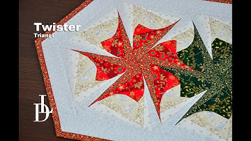 Patchwork Twister Triangl - Patchworkové pravítko