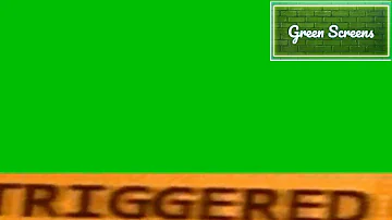 Triggered Video Effect Green Screen With Sound (NO COPYRIGHT) | Triggered meme greenscreen