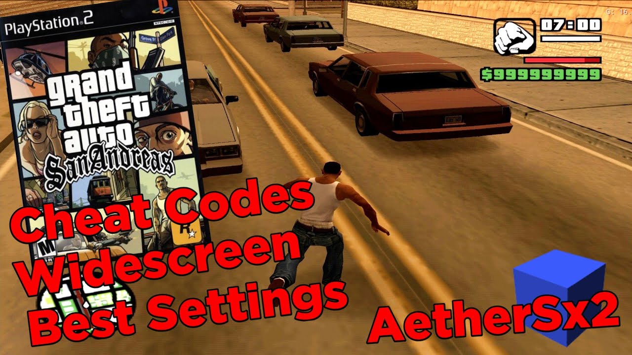 Grand Theft Auto: San Andreas Cheat Codes for PS2