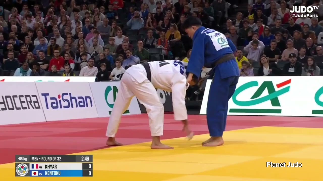 Walide KHYAR 🇨🇵 🆚️ Kairi KENTOKU 🇯🇵 | 1/16финала/-66кг | Большой Шлем Париж 2026