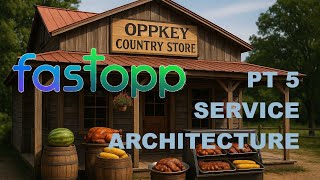 FastOpp Country Store 2.5 – Service Layer and CRUD Class (Model–View–Service)