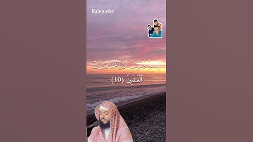 سورة يونس، من الآية(9)إلي الآية(10)،بصوت القارئ الشيخ وديع اليمني.