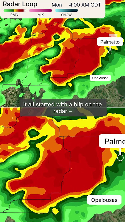 Tornado Tears Through Louisiana Village