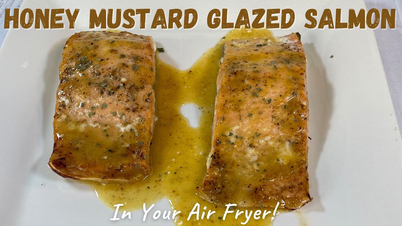 Simple and Delicious Honey Mustard Glazed Salmon Honey Mustard Glazed