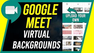 How to Change Background in Google Meet