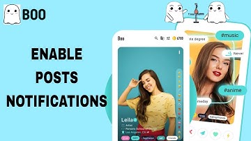 How To Enable Posts Notifications On Boo App | Step By Step