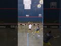 What a brutal rally 👏Incredible work from Velavan Senthilkumar 🙌#squash #worldcup #squashworldcup