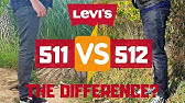 Levi's Skinny VS Slim Fit Explained in 20 Seconds! 🤯 (510 VS 511) - YouTube