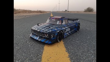 Stock Arrma Infraction V2 Speedrun 100mph?