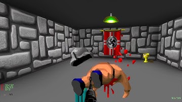 Wolfenstein 3D TC (IADI, 100%) - 01 - E1M1 (4K)