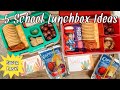 5 Super Easy Kids LunchBox Ideas | Ep. 11