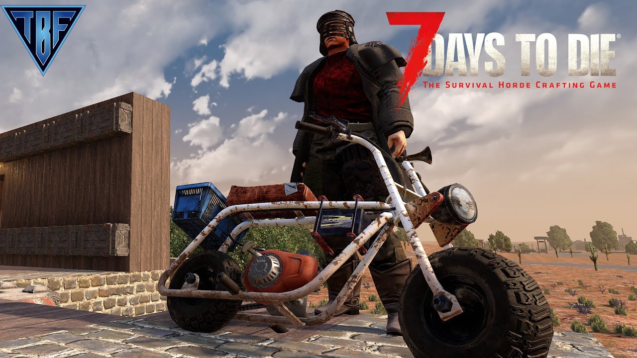 FINALLY THE MINIBIKE! - Solo - 7 Days to Die New Alpha 21 E19