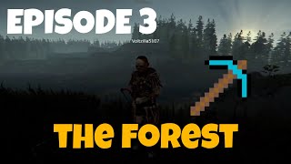 Retards play the forest - finding the pickaxe (funny moments)