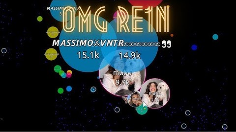 Agar.io Multibox vs Hexa Random Server Takeover.
