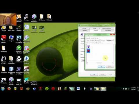 How to change a file's icon