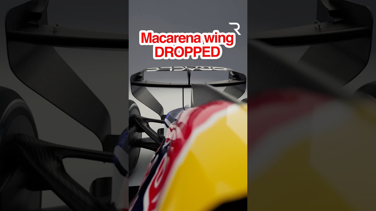 Red Bull drops Macarena wing 😳