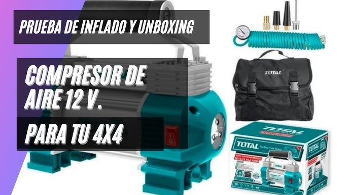 Compresor para auto 12V TOTAL - Total Tools