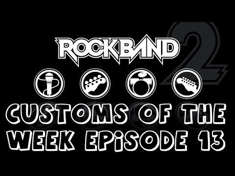 Rock Band 3 Full band Customs of the Week Ep 13 Van Halen, Aerosmith, Muse & Crush 40!