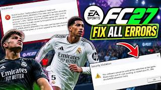 Details How to Fix EA Sports FC27 Errors - Fix Crashing, Insufficient VRAM Requirement & Black Screen Errors Guide