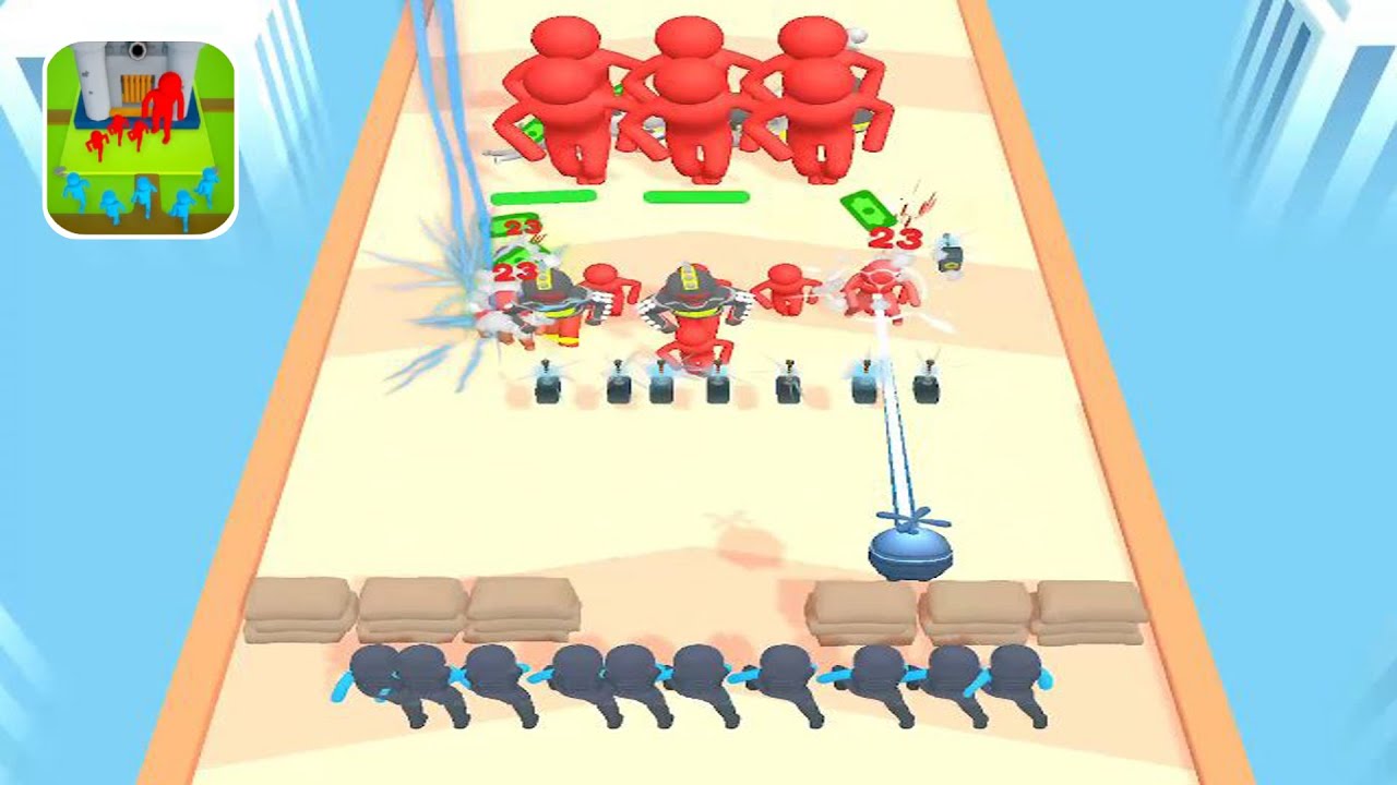 Crowd Evolution! ⚔️🗡️ Gameplay Walkthrough All Levels iOS,Android New Big Update Fidget Levels DCBGI