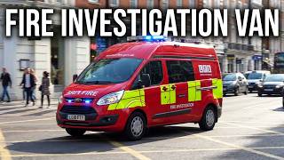 LFB Fire Investigation Teams responding in London
